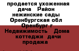 продается ухоженная дача › Район ­ нежинские сады - Оренбургская обл., Оренбург г. Недвижимость » Дома, коттеджи, дачи продажа   